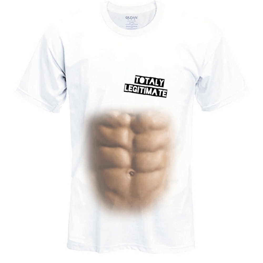 TOTALY LEGIT ABS GRAPHIC TSHIRT